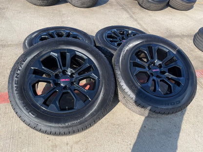 20" Chevy Tahoe Silverado OEM 14090 95417 wheels rims tires CONTINENTAL NEW