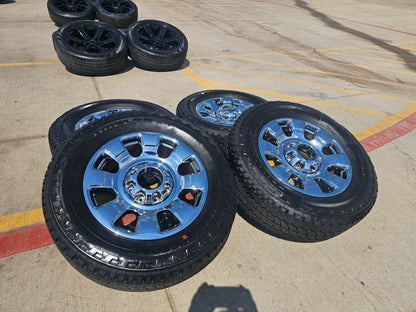 20" Ford F-250 F-350 OEM chrome Lariat 10295 wheels rims 2024 2025 NEW