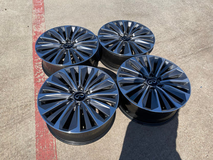 (1) 22" Infiniti QX80 QX56 Nissan Titan Armada OEM 94236 wheel rim 2025 2026