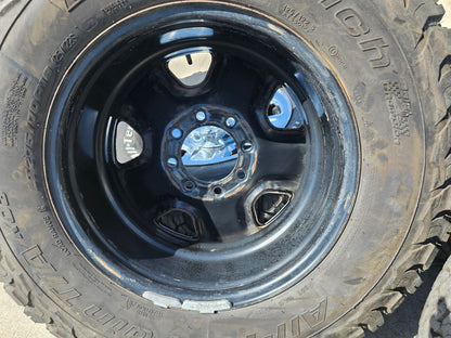 18" Dodge Ram 2500 3500 STEEL chrome OEM 2473 wheels rims SET BFG KO3 A/T