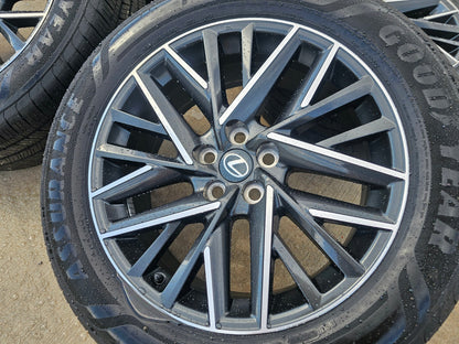 20" Lexus TX350 OEM 10574 wheels rims LS500H LS500 LC500 Grand Highlander NEW
