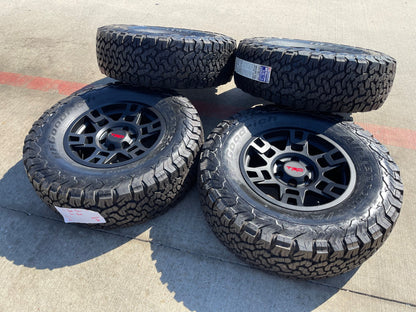 17" Toyota Tacoma 4Runner OEM wheels rims black 75167 TRD FJ 33" BFG KO3 A/T NEW