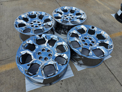 24" GMC Yukon Sierra Tahoe Cadillac Escalade OEM wheels rims 2025 2026 2027 NEW