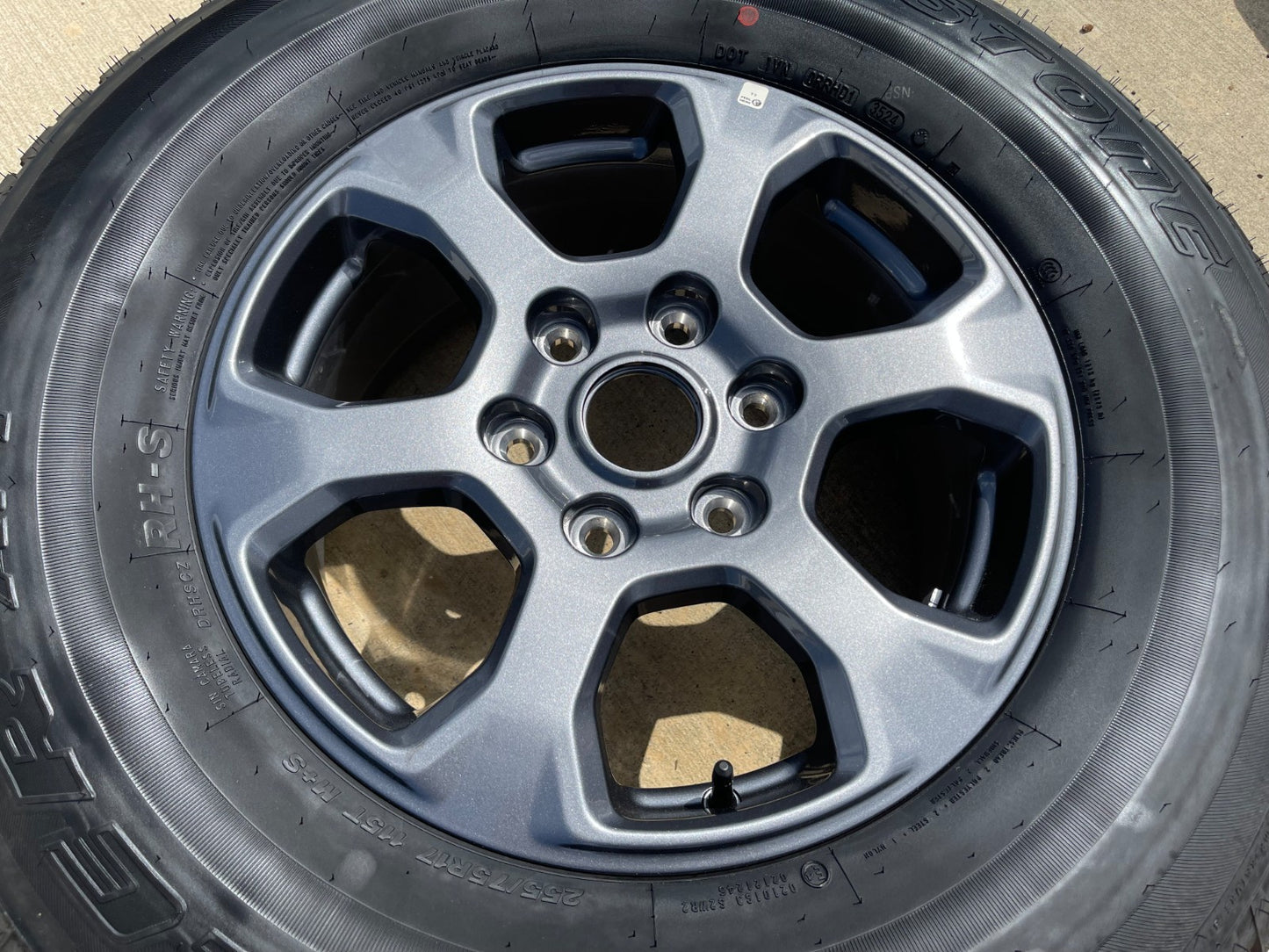 17" Ford Bronco wheel rim tire SPARE 10384 OEM Ranger 2024 2025 2026 2027 NEW