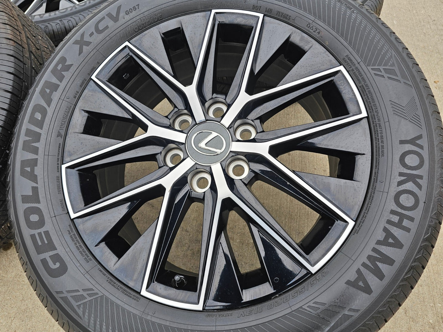 20" Lexus GX550 OEM wheels rims Toyota Land Cruiser Tundra 10545 LX600 2025 NEW