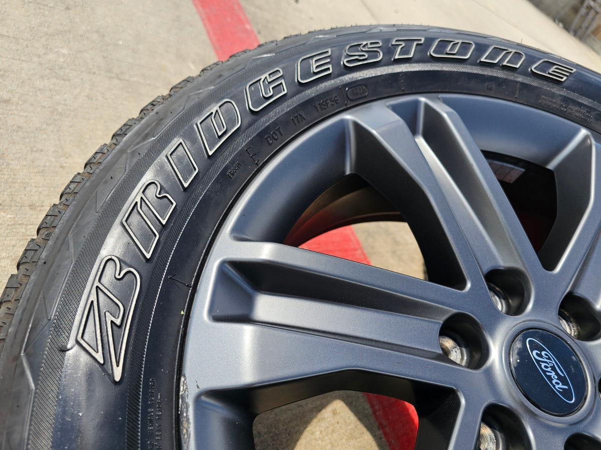 20" Ford F-150 FX-4 PLATINUM OEM rims wheels 10344 Expedition BRIDGESTONE SET