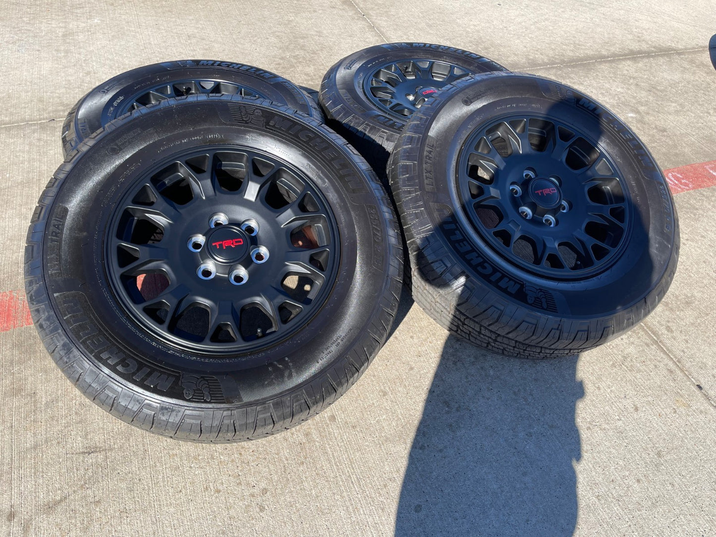 18" Toyota Tacoma 4Runner TRD Pro OEM 95973 wheels rims 2025 2026 MICHELIN NEW