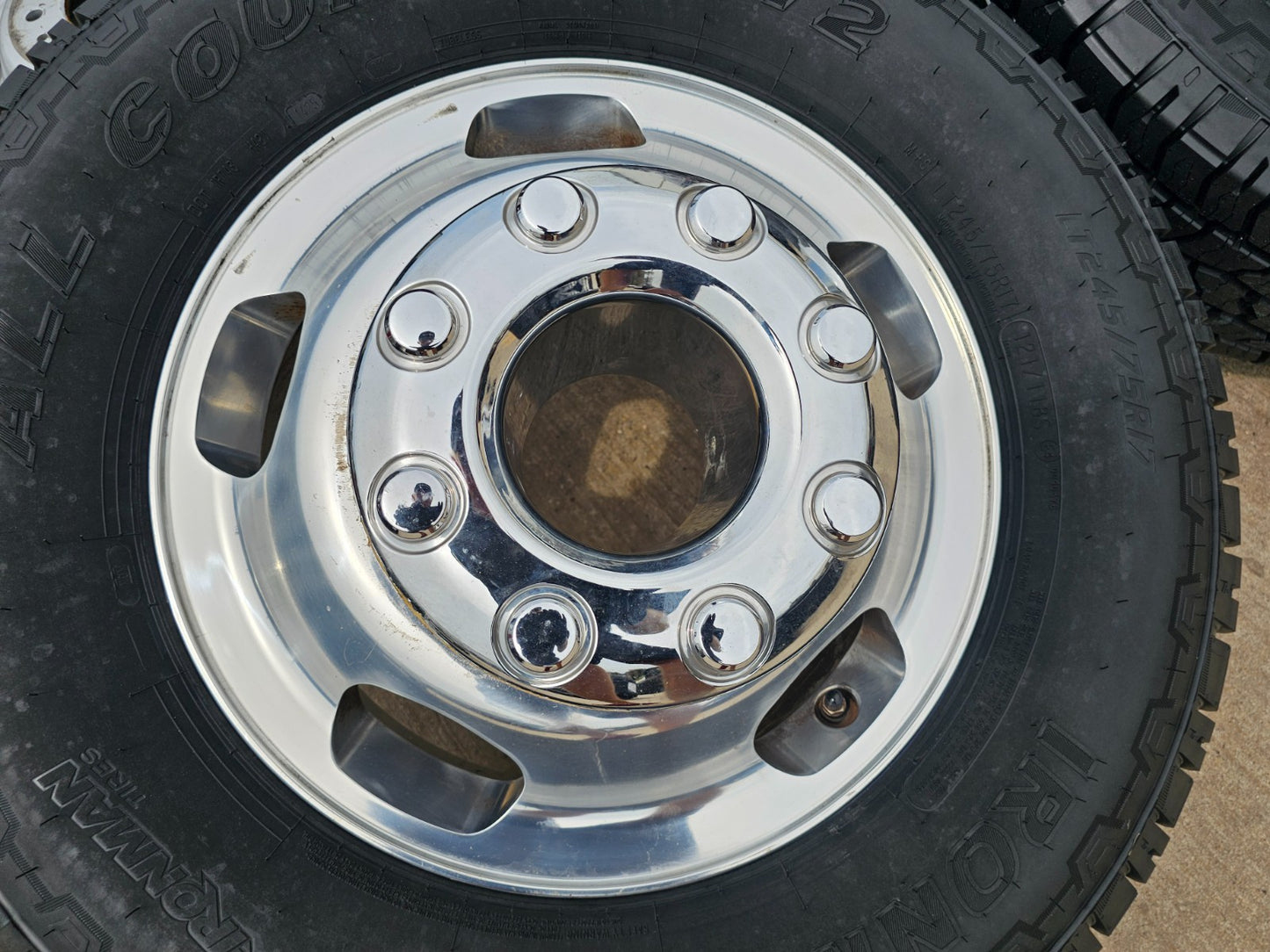 17" Ford F-350 Dually OEM 10477 10478 rims wheels 2024 2025 2026 IRONMAN A/T NEW