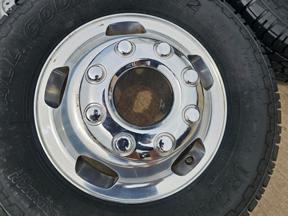 17" Ford F-350 Dually OEM 10477 10478 rims wheels 2024 2025 2026 IRONMAN A/T NEW