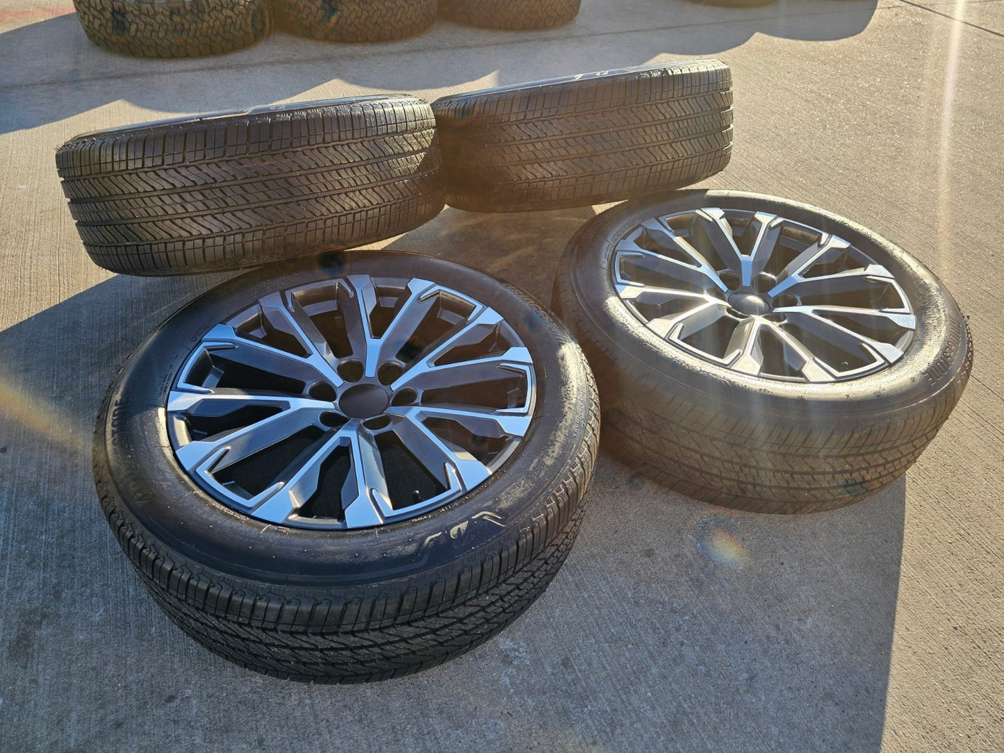 22" Chevy Tahoe Silverado Suburban OEM wheels rims 2023 2024 2025 2026 2027 NEW