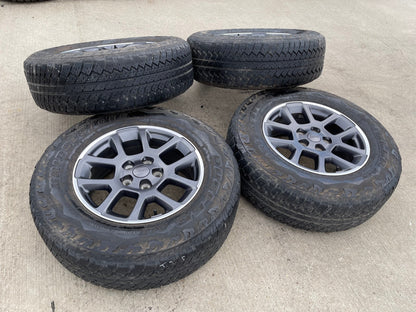 18" Jeep Gladiator Overland OEM wheels rims Wrangler 9241 tires
