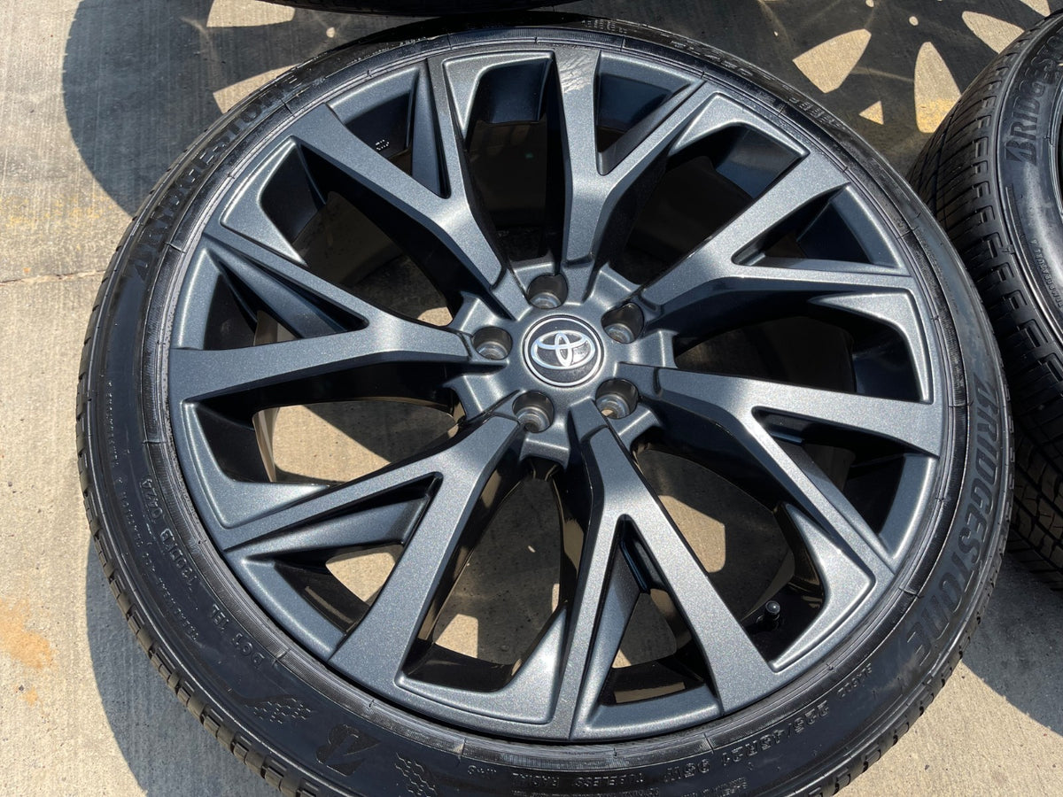 21" Toyota Crown OEM wheels rims Signia Camry Avalon Lexus BRIDGESTONE SET