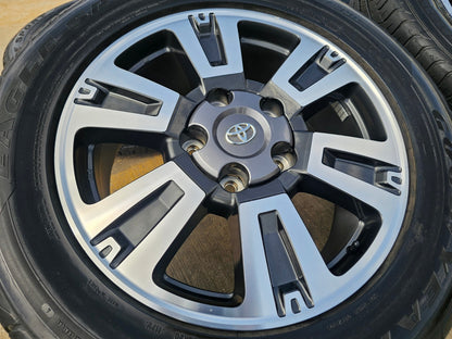 20" Toyota Tundra PLATINUM OEM 75159 SET wheels rims 5x150 tires GOODYEAR