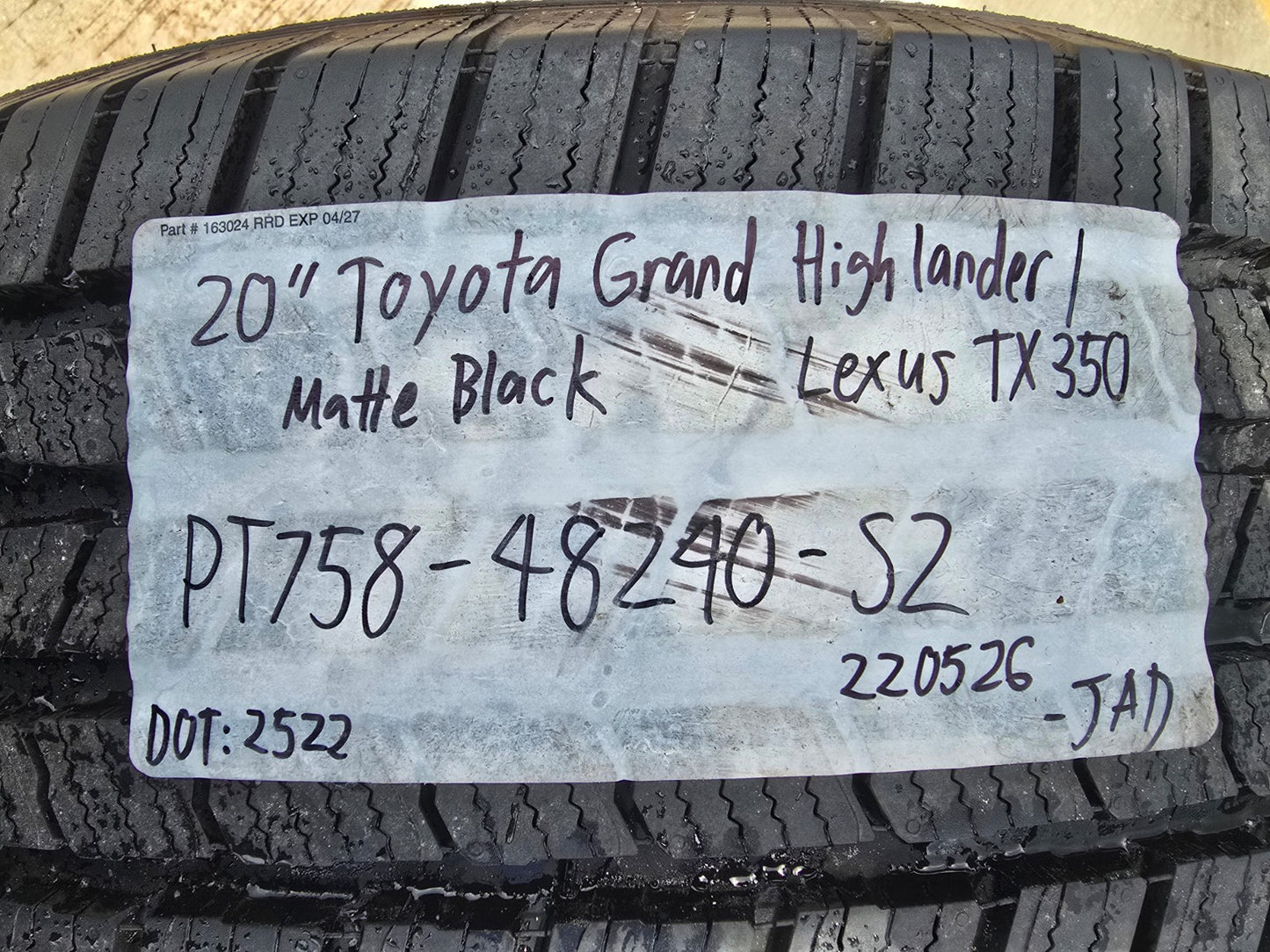 20" Toyota Grand Highlander OEM wheel rim 42603 Lexus TX350 MICHELIN NEW