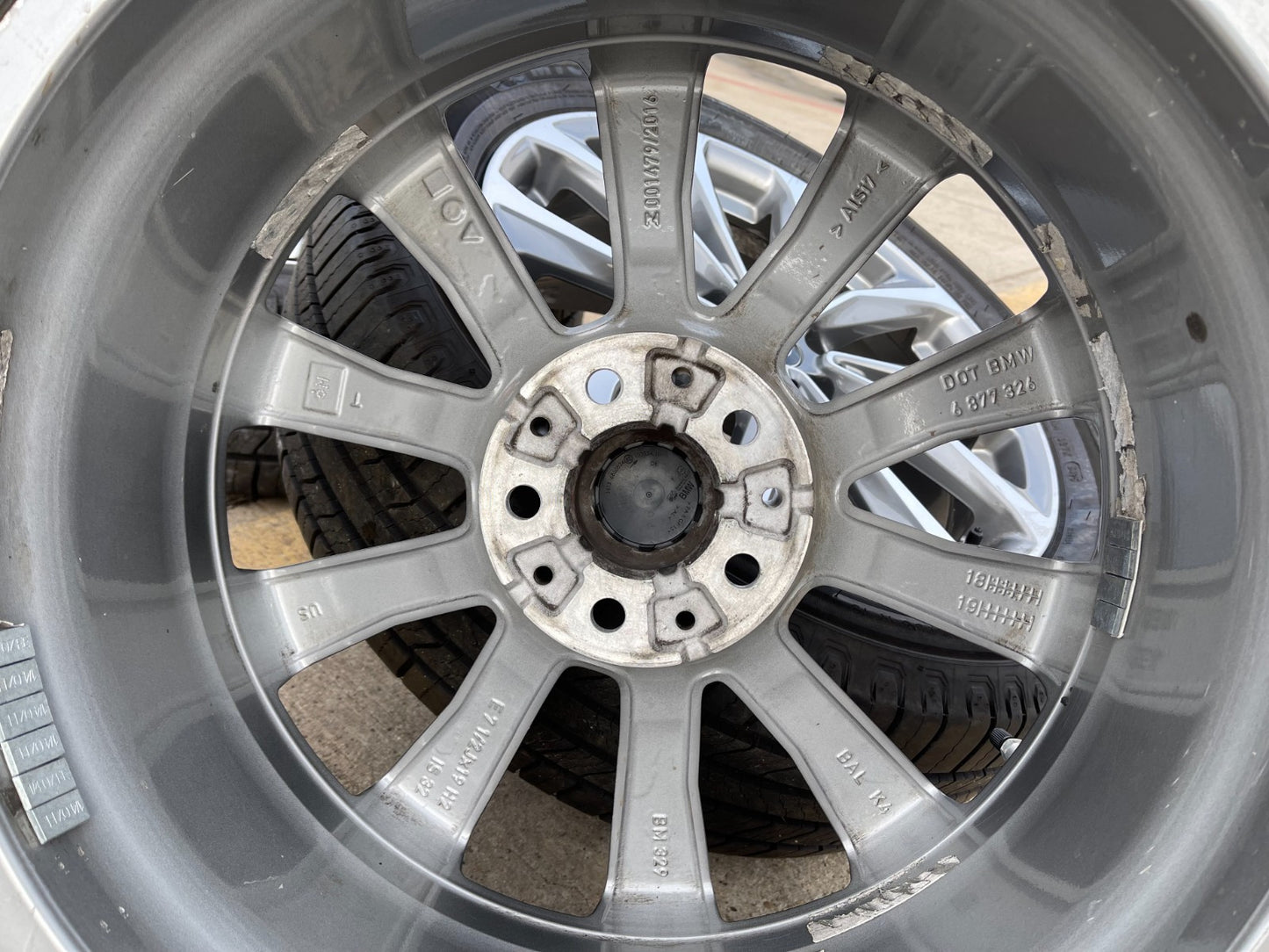 19" BMW X1 X2 X3 X4 OEM 86351 Series wheels rims tires MICHELIN DEFENDER 2