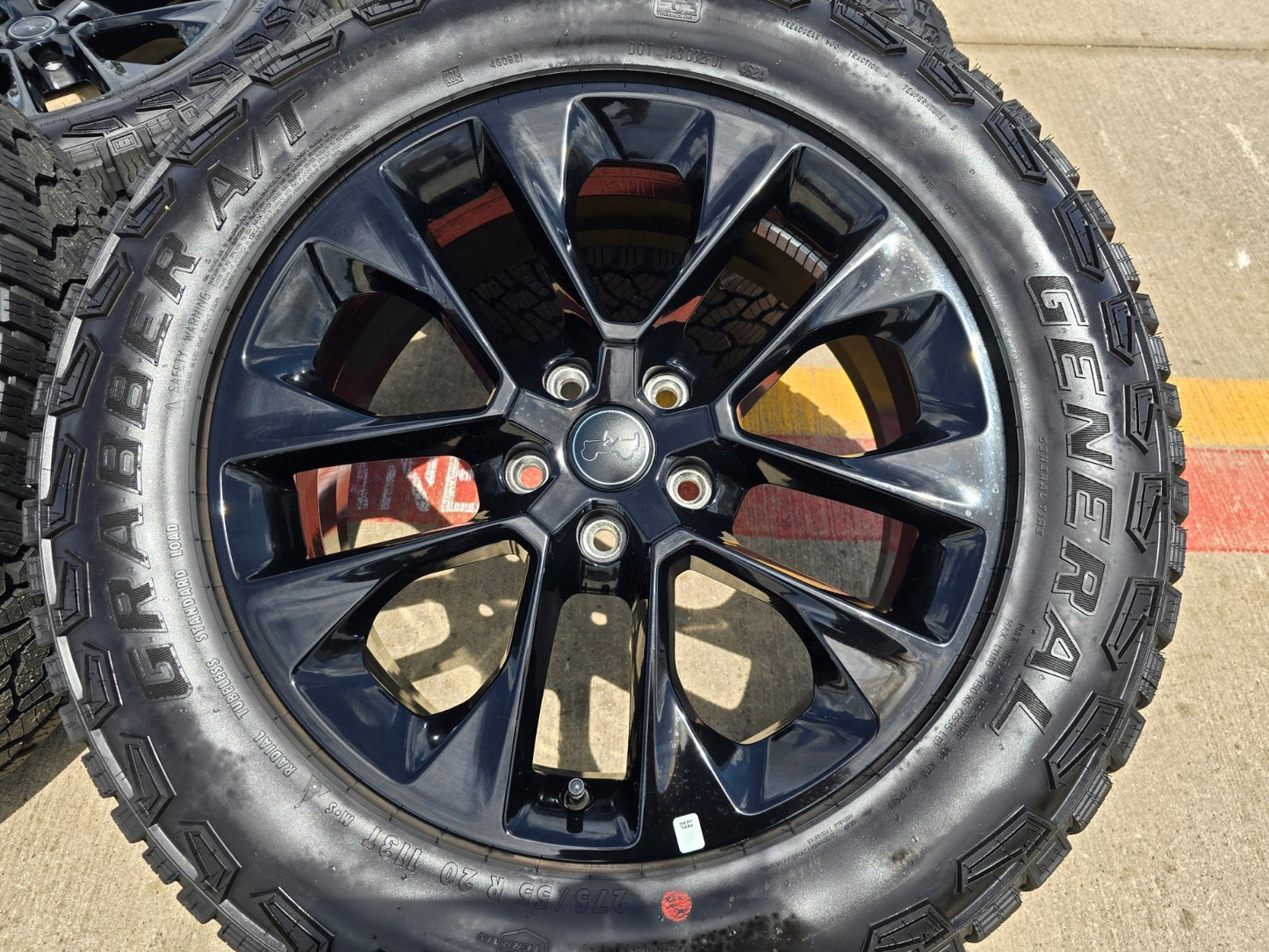 20" Jeep Wrangler Rubicon OEM 9262 wheels rims Gladiator GENERAL 2025 2026 NEW