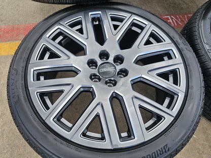 24" GMC Yukon Sierra DENALI OEM wheels rims tires 2023 2024 2025 2026 2027 NEW