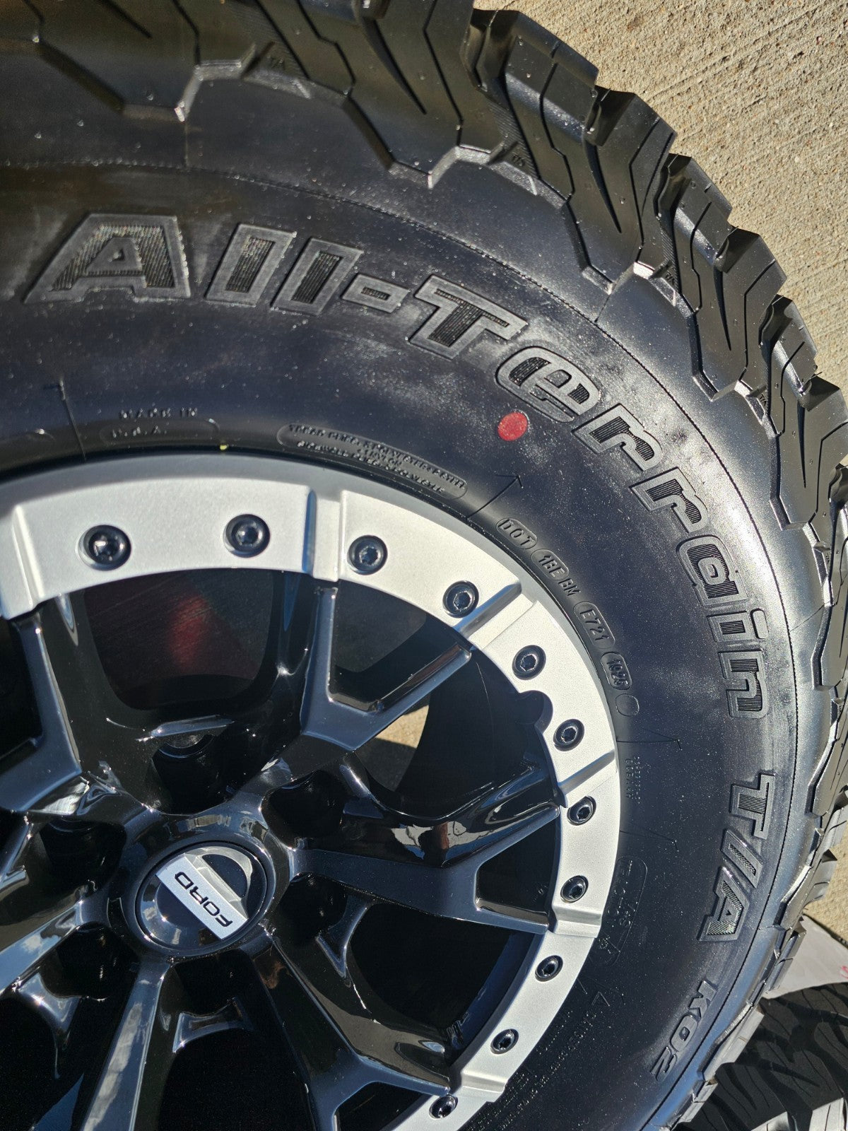 17" Ford F-150 Raptor R OEM Replica BEADLOCK 10460 rims wheels 35" tires BFG NEW