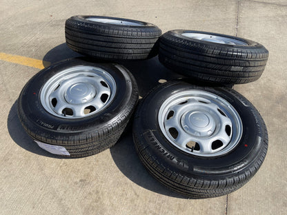 17" Ford F-150 OEM rims wheels 3857 tires steel 2024 2025 2026 2027 MICHELIN NEW