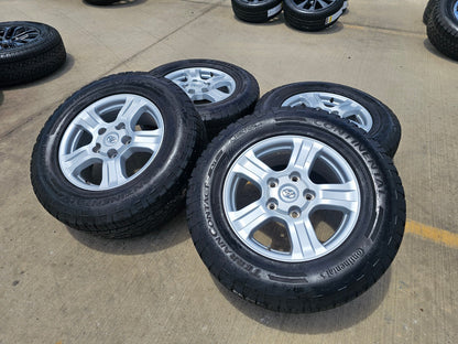 18" Toyota Tundra Sequoia TRD PRO OEM 69517 wheels rims 5x150 SET CONTINENTAL