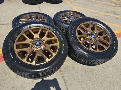 20" Toyota Tundra TSS TRD OEM wheels rims 95359 Sequoia bronze 2025 2026 NEW
