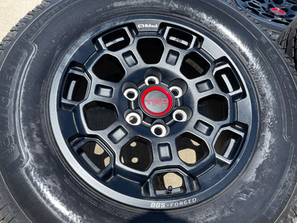 18" Toyota Tundra TRD BBS FORGED OEM 69195 95458 wheels rims Sequoia MICHELIN