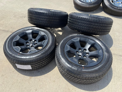 20" Dodge Ram 1500 OEM Laramie Black 2462 2680 wheels rims 2024 2025 2026 NEW