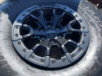 17" Ford F-150 Raptor Bronco R OEM BEADLOCK 51222 rims wheels 37" BFG
