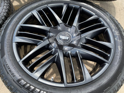 NEW 24" Cadillac Escalade IQ DEEP SPACE EV OEM wheels rims Hummer SET 2025-2027