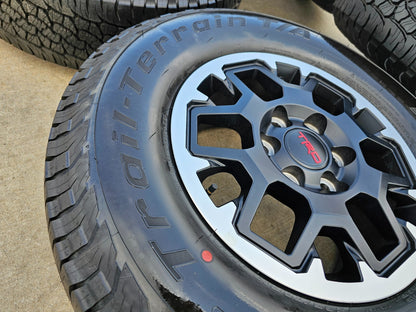 17" Toyota Tacoma 4Runner TRD OEM 42611 95893 10638 wheels rims 2025 BFG NEW