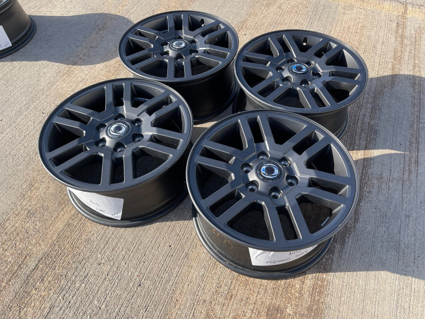 17" INEOS Grenadier OEM wheels rims 2023 2024 2025 2026 2027 SET NEW