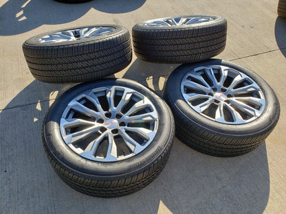 22" GMC Yukon Sierra Chevy Tahoe Silverado OEM wheels rims tires 14025 97000