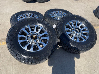 18" Ford F-250 F-350 OEM TREMOR FX-4 rims wheels 10289 tires KENDA R/T 33" NEW