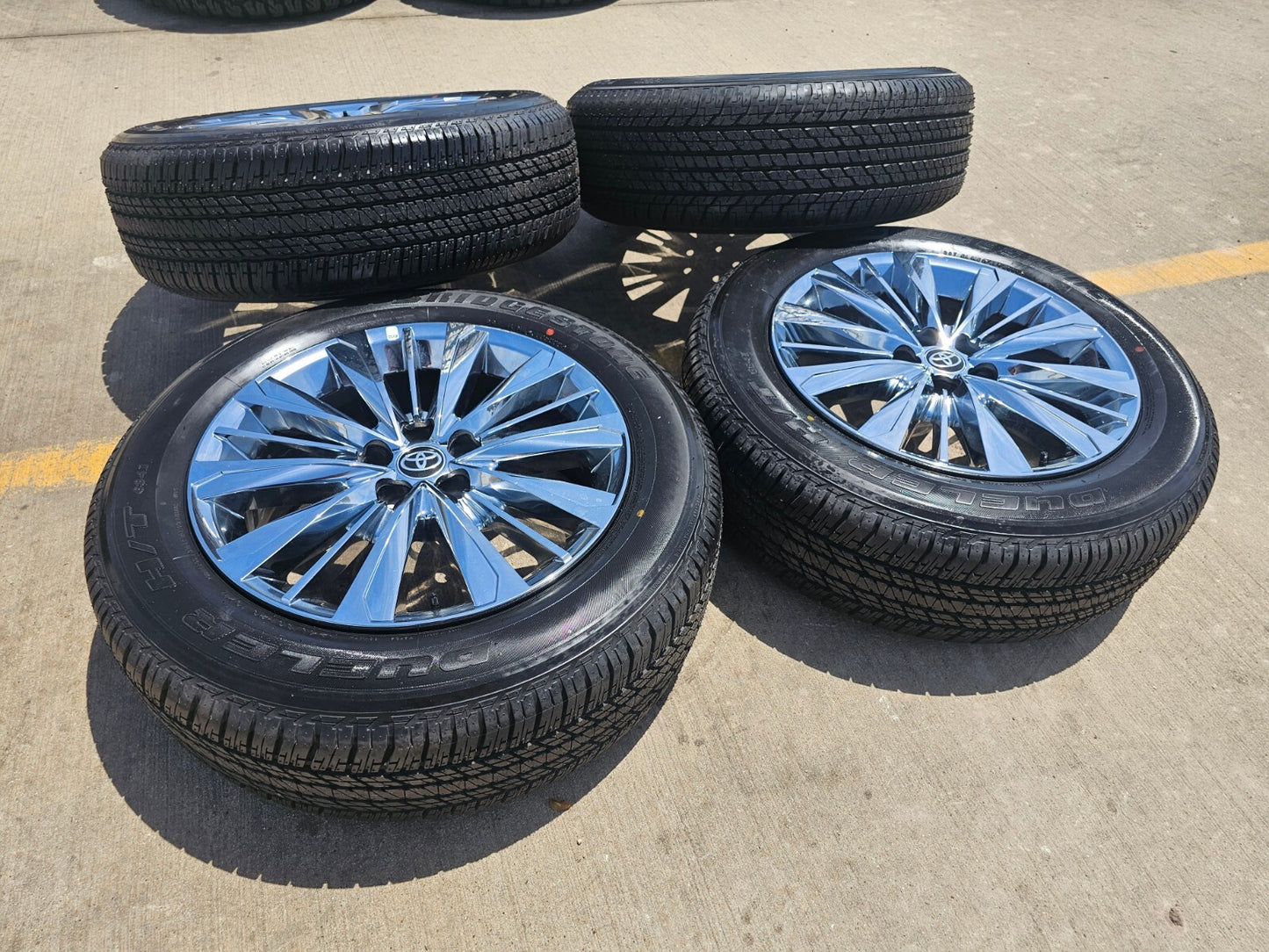 20" Toyota Grand Highlander OEM wheels rims tires Lexus TX350 2024 2025 NEW