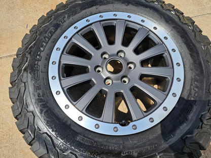 NEW 18" INEOS Grenadier OEM (1) wheel rim tire BFG KO2 A/T FITS 2022-2027