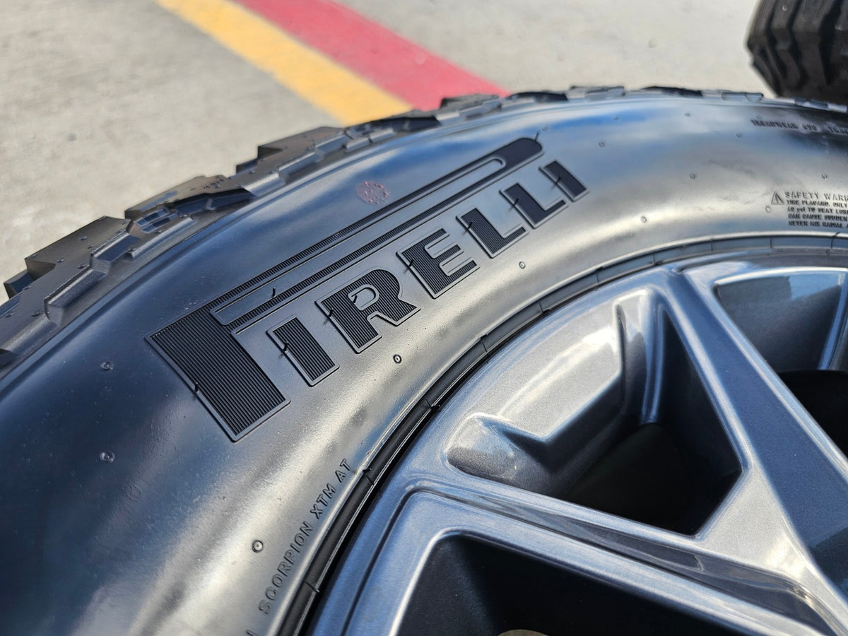 18" Ford Expedition F-150 TREMOR OEM rims wheels TIMBERLINE PIRELLI XTM 2027 NEW