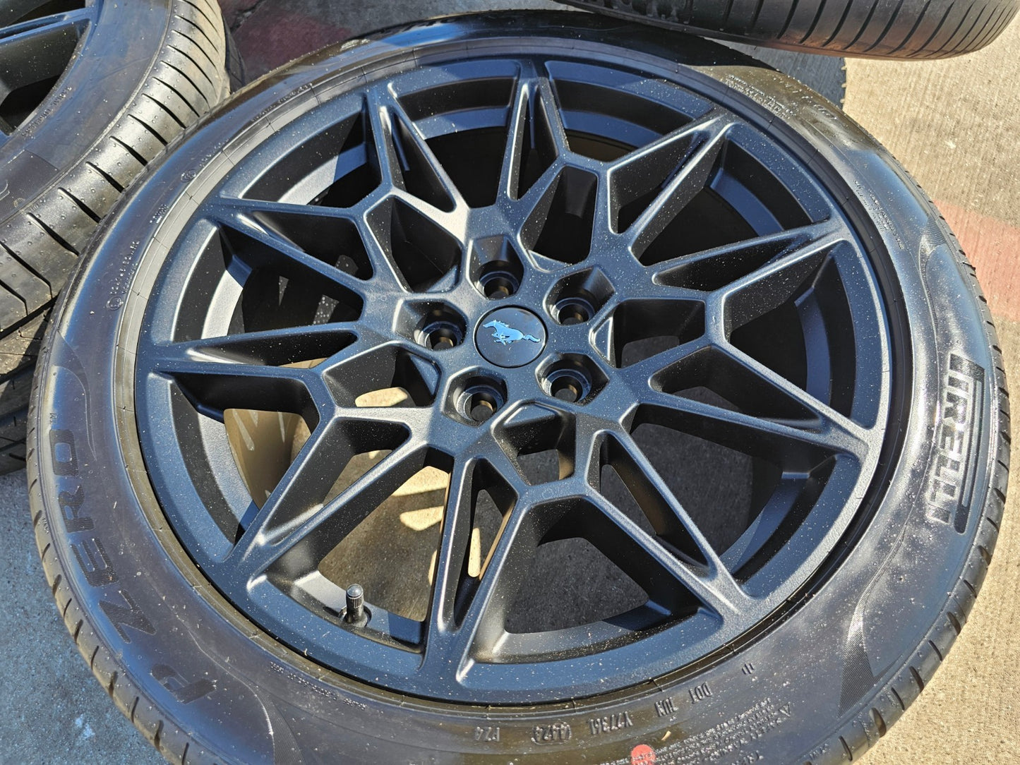 19" Ford Mustang GT Track Pack OEM 10600 10603 wheels rims 2025 2026 NEW