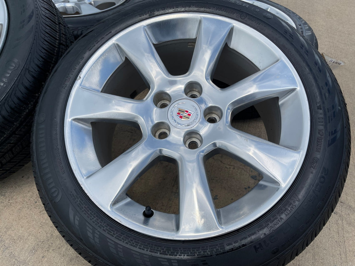17" Cadillac ATS OEM 4702 wheels rims SET CONTINENTAL NEW