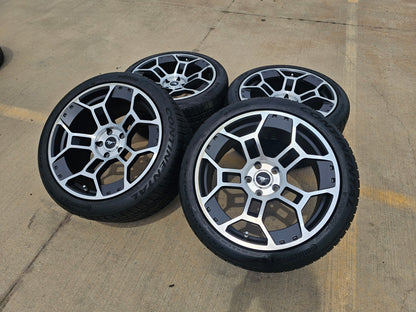 19" Ford Mustang GT500 OEM Replica wheels rims SET CONTINENTAL