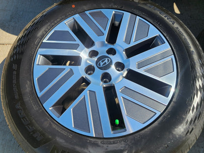18" Hyundai Palisade Calligraphy OEM 94344 wheels rims 2025 2026 2027 SET NEW