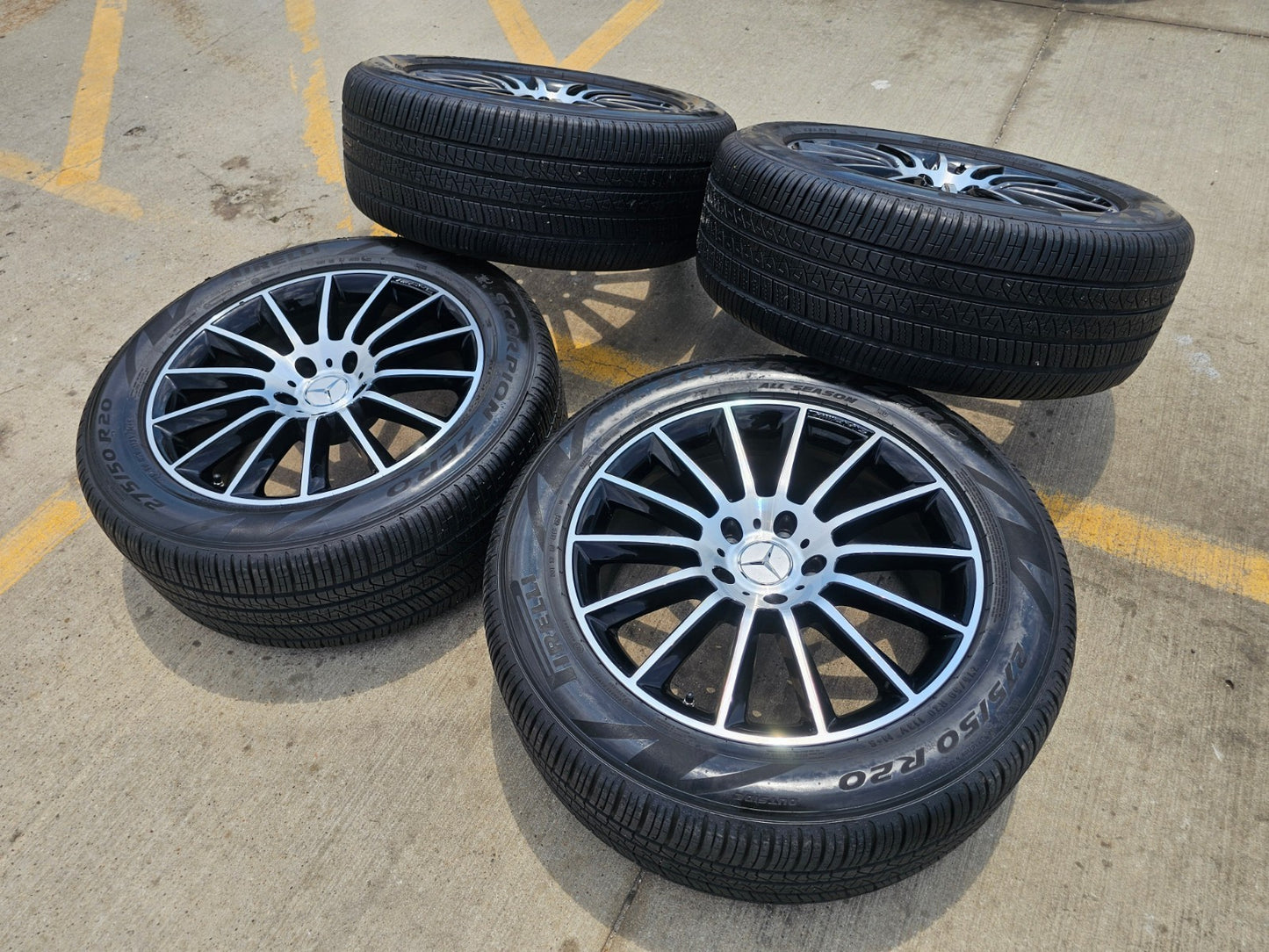 20" Mercedes G Wagon G63 AMG OEM 85715 wheels rims 2020 2021 2022 2023 2024 2025