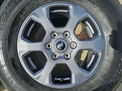 17" Ford Bronco Big Bend wheels rims 10384 OEM Ranger 2023 2024 2025 2026