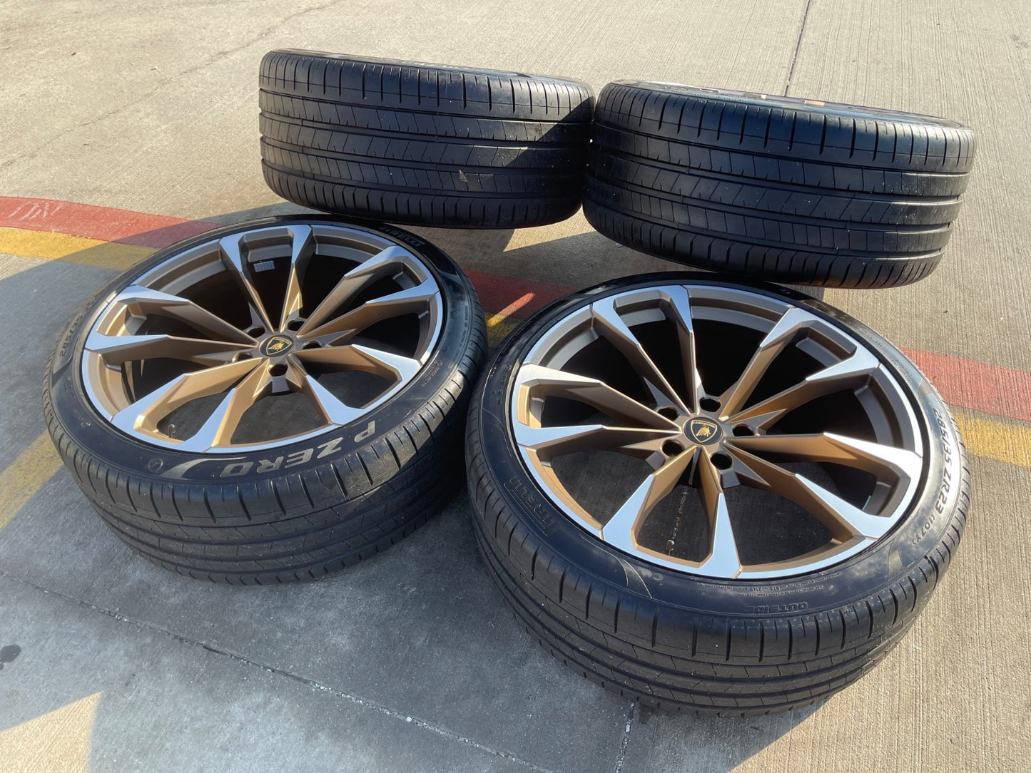23" Lamborghini Urus Taigete OEM wheels rims 2022 2023 2024 2025 2026 BRONZE NEW