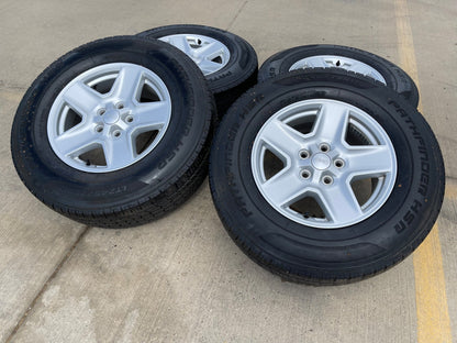 17" Jeep Gladiator OEM wheels rims 9235 Wrangler 2022 2023 2024 2025 2026 SET