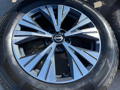 18" Nissan Murano Pathfinder FX35 FX45 QX60 OEM 62828 wheels rims 2023 2024 2025