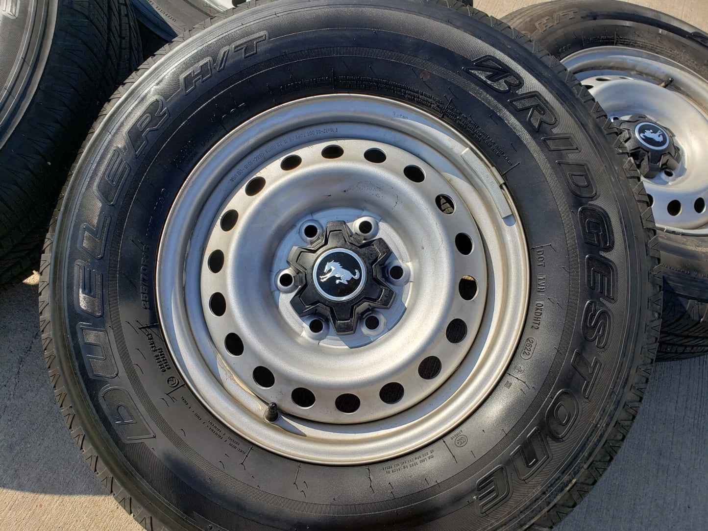16" Ford Bronco steel wheels rims tires 10226 Ranger 2022 2023 2024 2025