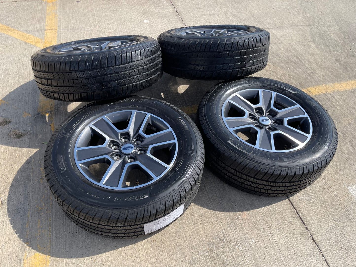 18" Ford F-150 Expedition OEM rims wheels 3997 3999 tires SET DISCOUNTED