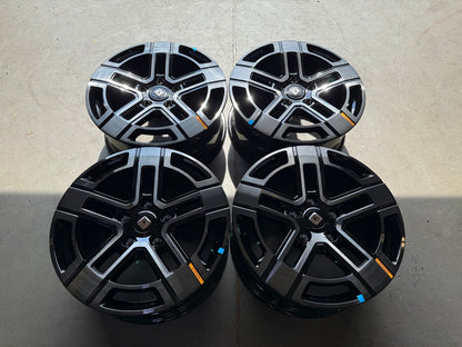 20" Rivian R1T R1S OEM wheels rims All Terrain DARK 2023 2024 2025 2026 2027 NEW