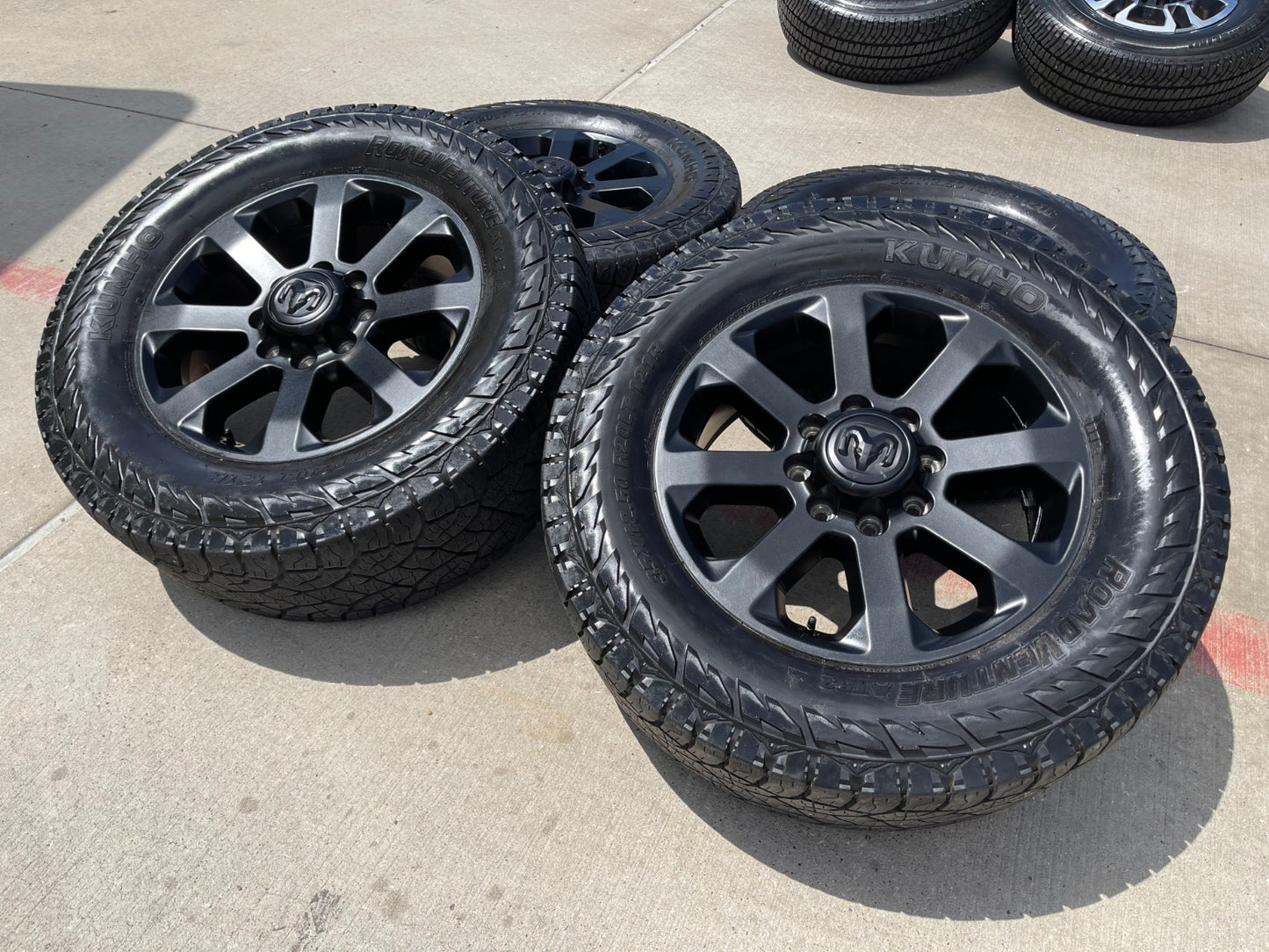 20" Dodge Ram 2500 3500 LARAMIE OEM SET wheels rims RIM# 2700 35" FITS 1999-2027