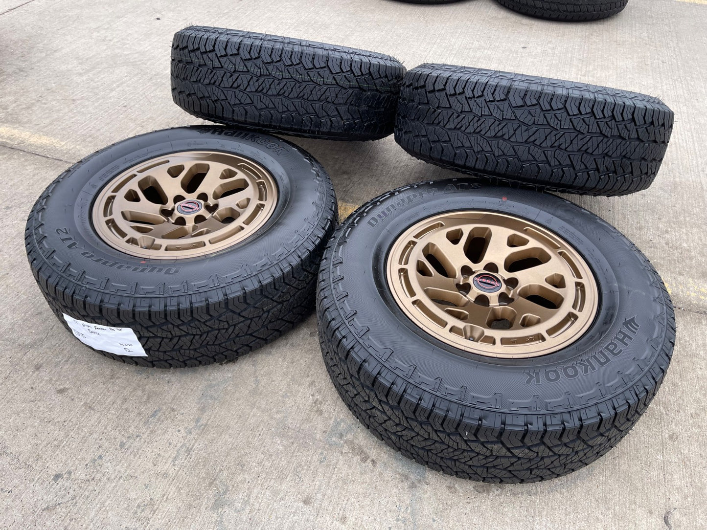 17" Nissan Frontier X-PRO OEM Desert Runner BRONZE wheels rims 2025 2026 NEW